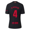 Conjunto (Camiseta+Pantalón Corto) FC Barcelona R. Araujo 4 Segunda Equipación 2024-25 - Niño